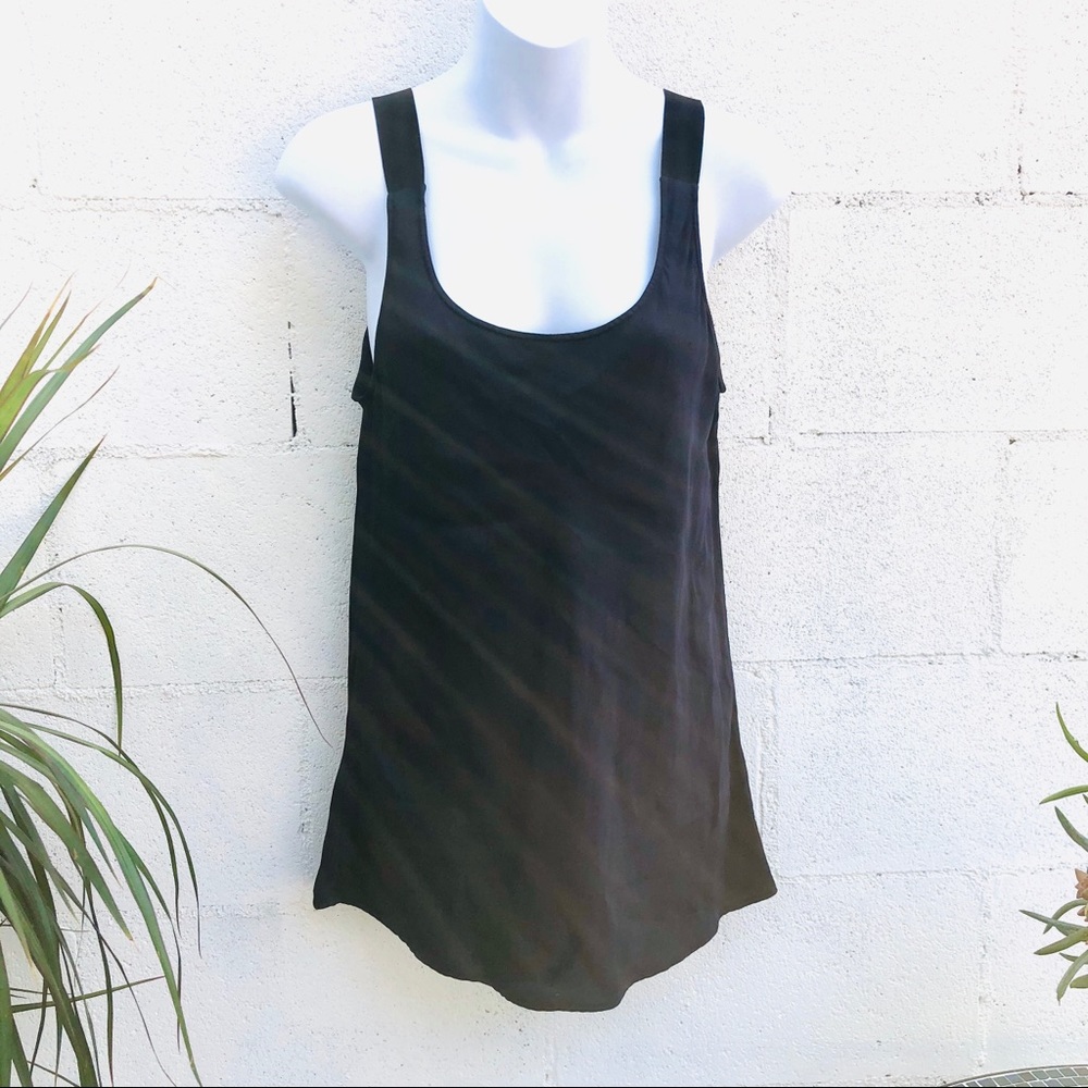 Theory Navy blue Tank Top black straps medium